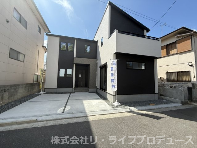 岡山市北区庭瀬　1期の外観|◆2025年9月撮影