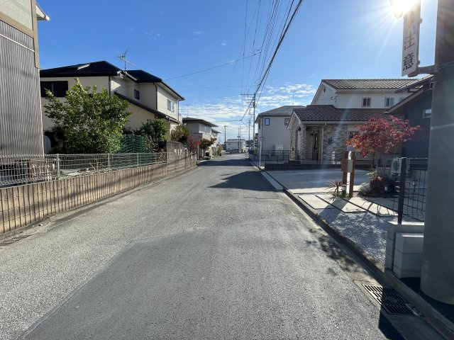 新築戸建・新築建売　本庄市見福五丁目　中央小・本庄南中の前面道路含む現地写真