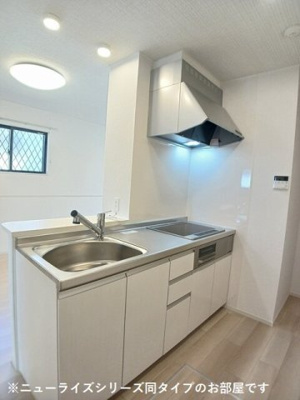 【キッチン】 | 三原市アパート | お料理しやすいキッチンです