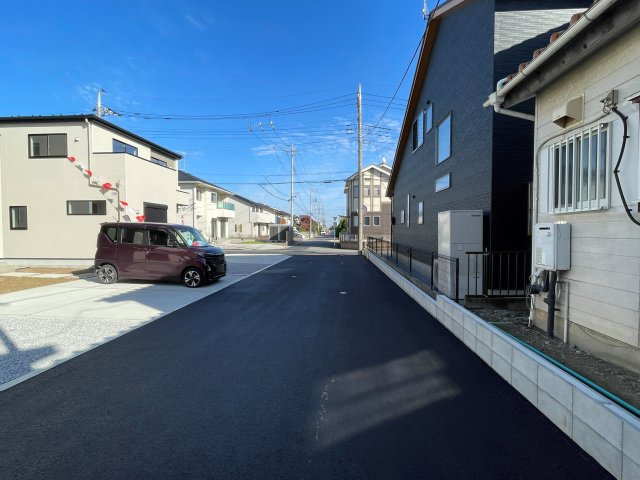 新築戸建・新築建売　本庄市見福五丁目【ZEH住宅】中央小・本庄南中の前面道路含む現地写真