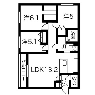 【間取り】 | カレラ山の手