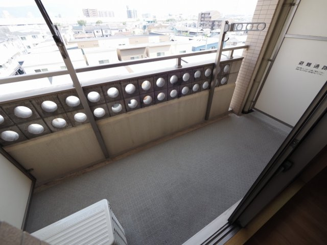 レクシア鶴見のバルコニー
