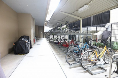【その他共用部分】 | S-RESIDENCE江坂Alegria | 自転車通勤にも便利な駐輪場付き♪
