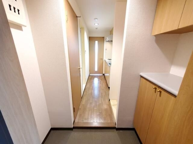 ドミールときわ台の玄関