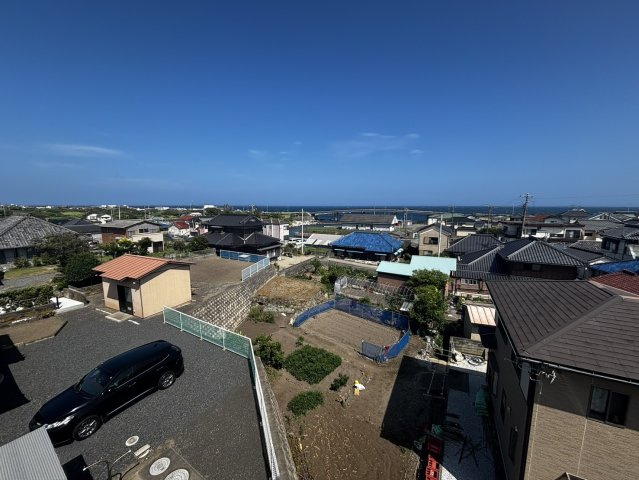 南房総市千倉町白間津　店舗併用住宅の展望|３階からの眺望