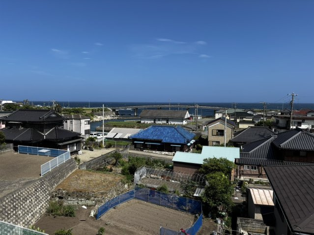 南房総市千倉町白間津　店舗併用住宅の展望|２階からの眺望