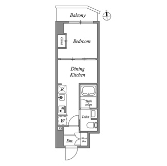 【間取り】 | クオリタス門前仲町