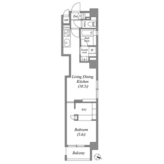 【間取り】 | ASTILE日本橋浜町