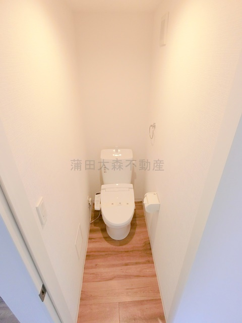 パークレジデンス久が原のトイレ|温水洗浄便座付きのトイレ　