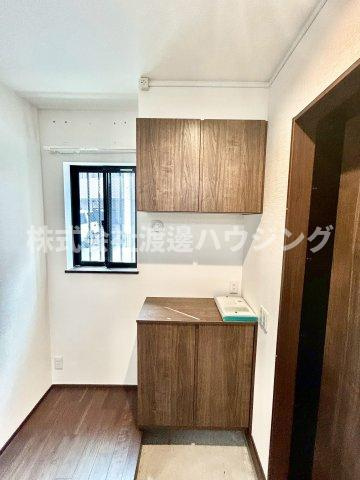 阿倍野筋5丁目テラスハウスの玄関