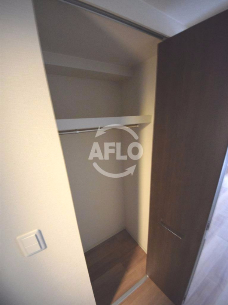 プレサンス本町エクストラの収納|プレサンス本町エクセトラ　クローゼット