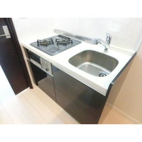 目黒区中根１丁目の賃貸マンションのキッチン