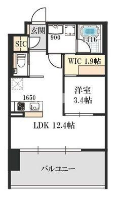 ベネチア天満橋の間取り