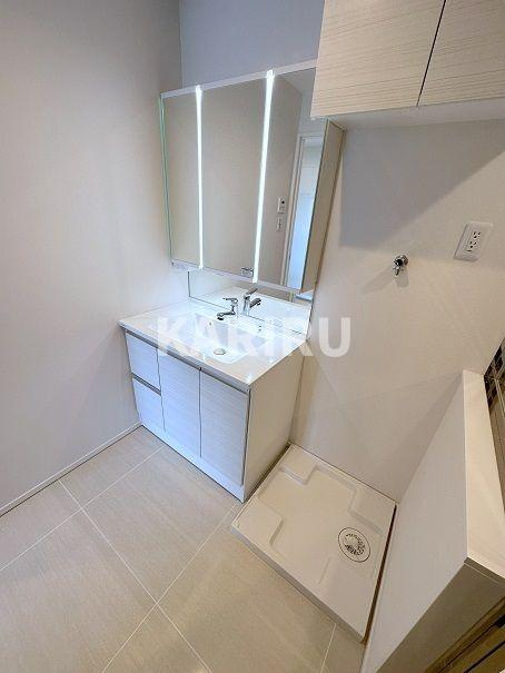 ベネチア天満橋の洗面所