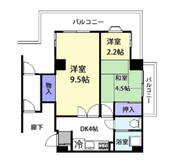第二恭和ビルの間取り|間取り