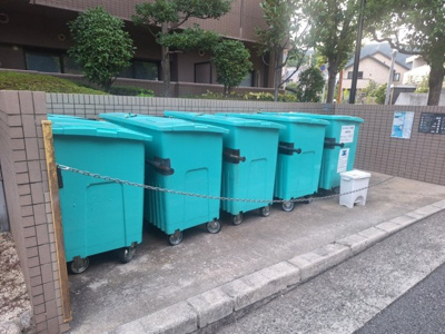 【その他共用部分】 | セレナ夙川 | 敷地内ゴミ置き場