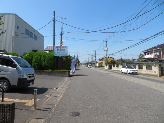 加須市南篠崎２丁目の倉庫の周辺