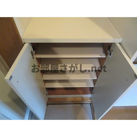 クレール・カサベルデの玄関|シューズボックス