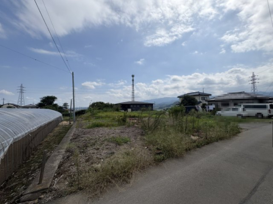 富岡市宮崎の売地の外観