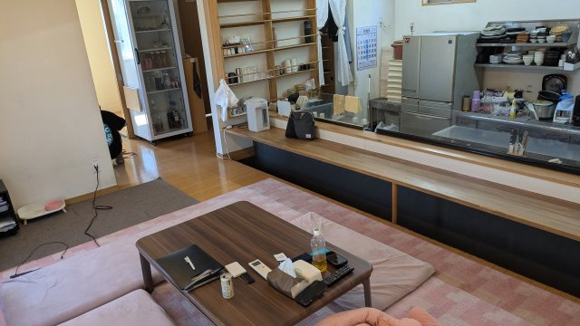 群馬県前橋市山王町 店舗付き住宅のキッチン|店舗部分です