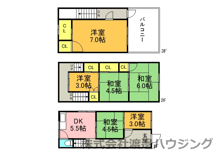 Land鶴橋の間取り