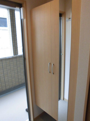 姿見付でお出かけの際も便利