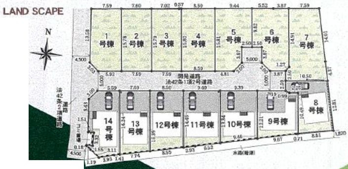 平塚市南金目新築戸建て　第18-1期11号棟の区画図|区画図「平塚市南金目新築戸建て」