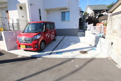 バルコニーからの景色です