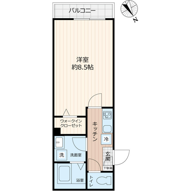 ＬＩＶＩＡ上福岡の間取り