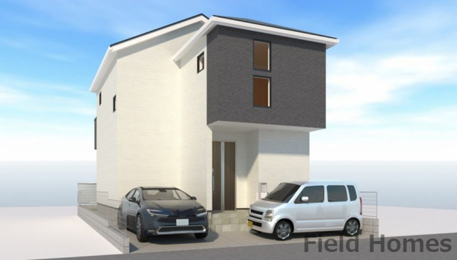 厚木市上落合新築戸建て　第1期1号棟の外観|外観イメージ「厚木市上落合新築戸建て　1号棟」