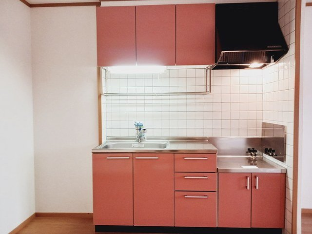 プルミエ・アムールⅠのキッチン|きれいなキッチンです