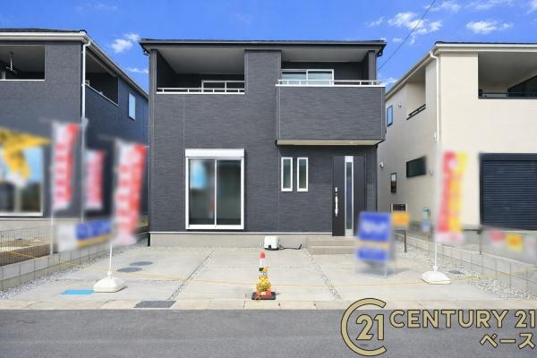 リーブルガーデン土橋町 １号棟 ／新築一戸建の外観|■現地撮影写真■耐震等級３の地震に強安心の邸宅！雨で汚れを洗い流してくれるセルフクリーニング機能付き外壁！お気軽にお問い合わせください！