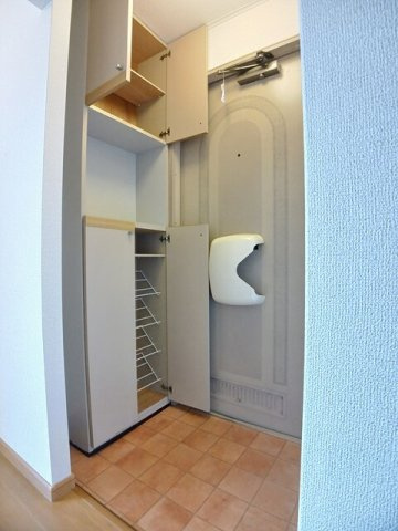 タウニイ梅原Ⅱの玄関