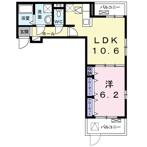 シャンゼリゼの間取り