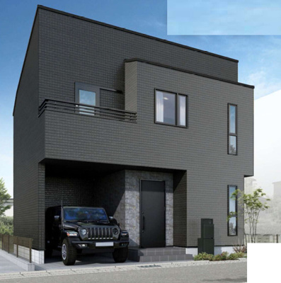 【外観パース】 | 綾瀬市深谷南4丁目 新築戸建て 全1棟【仲介手数料無料】 | 海老名市を中心に地域密着で営業♪不動産のことなら「大樹不動産」へ