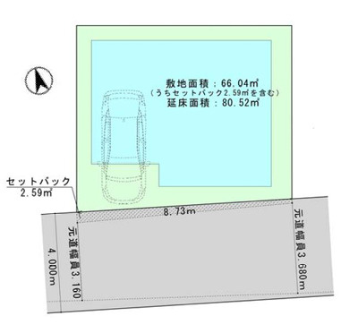 【区画図】 | 綾瀬市深谷南4丁目 新築戸建て 全1棟【仲介手数料無料】 | 【仲介手数料無料でご紹介可能です】大樹不動産