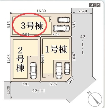 【区画図】 | リーブルガーデン西宮市南甲子園５期 | 区画図

