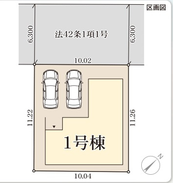 【区画図】 | リーブルガーデン加古川市東神吉町１０期 | 区画図
