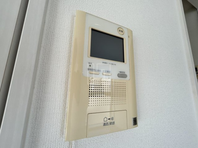 【セキュリティ】 | ジュネーゼ京町堀パークサイド | ジュネーゼ京町堀パークサイド　TV付モニターフォン