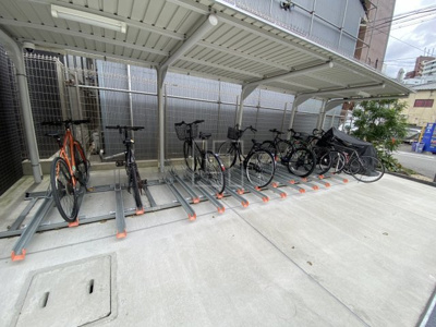 【その他共用部分】 | プレミアムコート阿波座WEST | プレミアムコート阿波座WEST　駐輪場