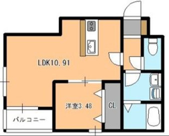 【間取り】 | カトレア平尾　★プライスホームなら仲介手数料が割引価格です！★