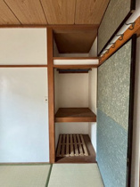 収納のためのスペースです