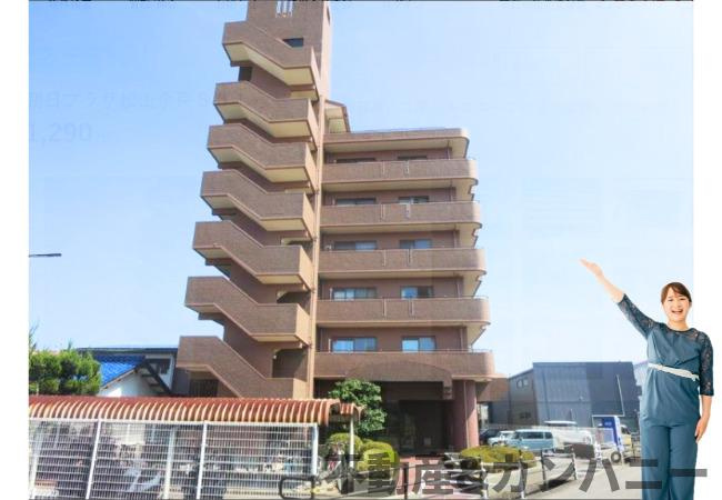 朝日プラザ松山余戸の外観|物件の外観です
