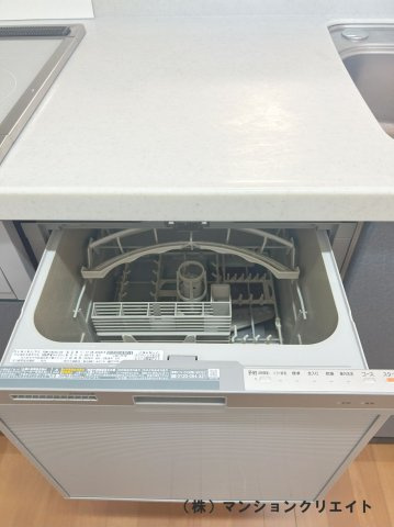 プチアベニュー高木のキッチン|食洗機も付いています