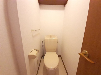 【トイレ】 | スカイコーポラスⅡ | 清潔感のあるトイレです