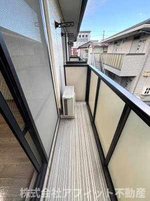 【バルコニー】 | メゾン・ド・ブラン旭 | 東向き