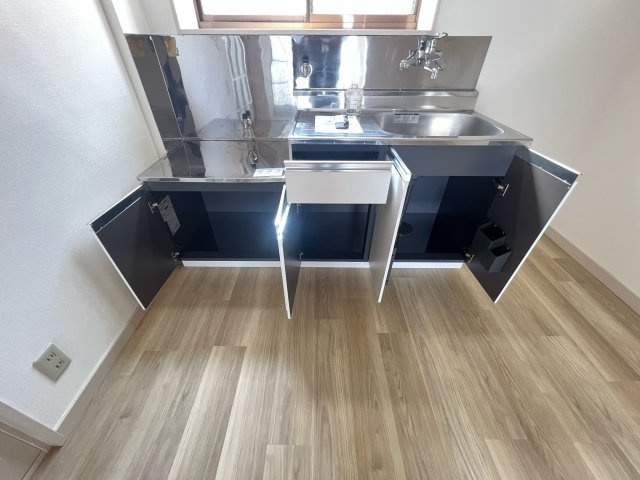 ハイツホワイトのキッチン|キッチンでお料理をお楽しみください