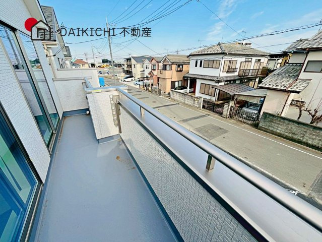 【バルコニー】 | 北本市宮内2期　新築戸建　全6棟　E号棟