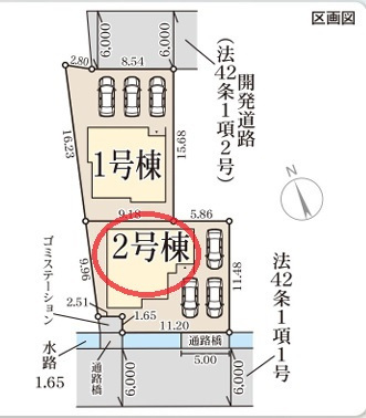 【区画図】 | リーブルガーデン姫路市北原６期 | 区画図
