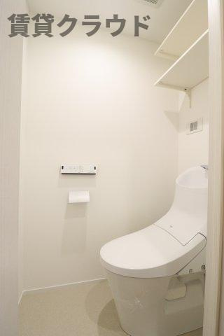 ビューノ陽光のトイレ|落ち着いた色調のトイレです